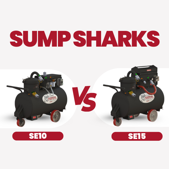 SE10 vs SE15 Single Phase Electric Sump Cleaner