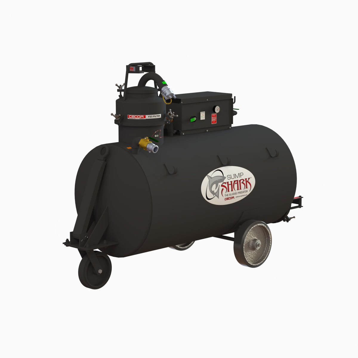 Air Operated Sump Sucker | 300 Gallons | F23 Filter