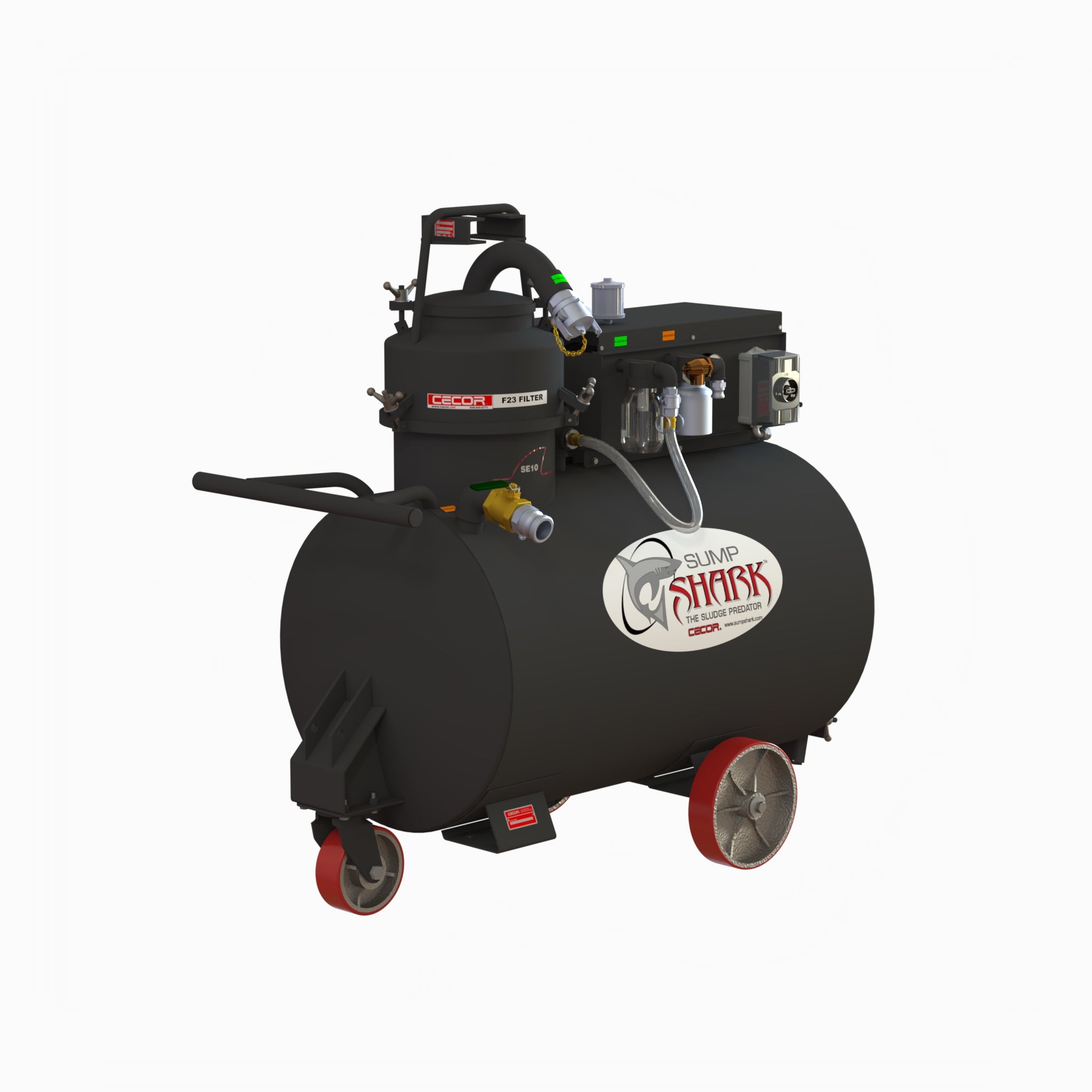 SE10 Electric Sump Cleaner | 140 Gallon | F23 Filter