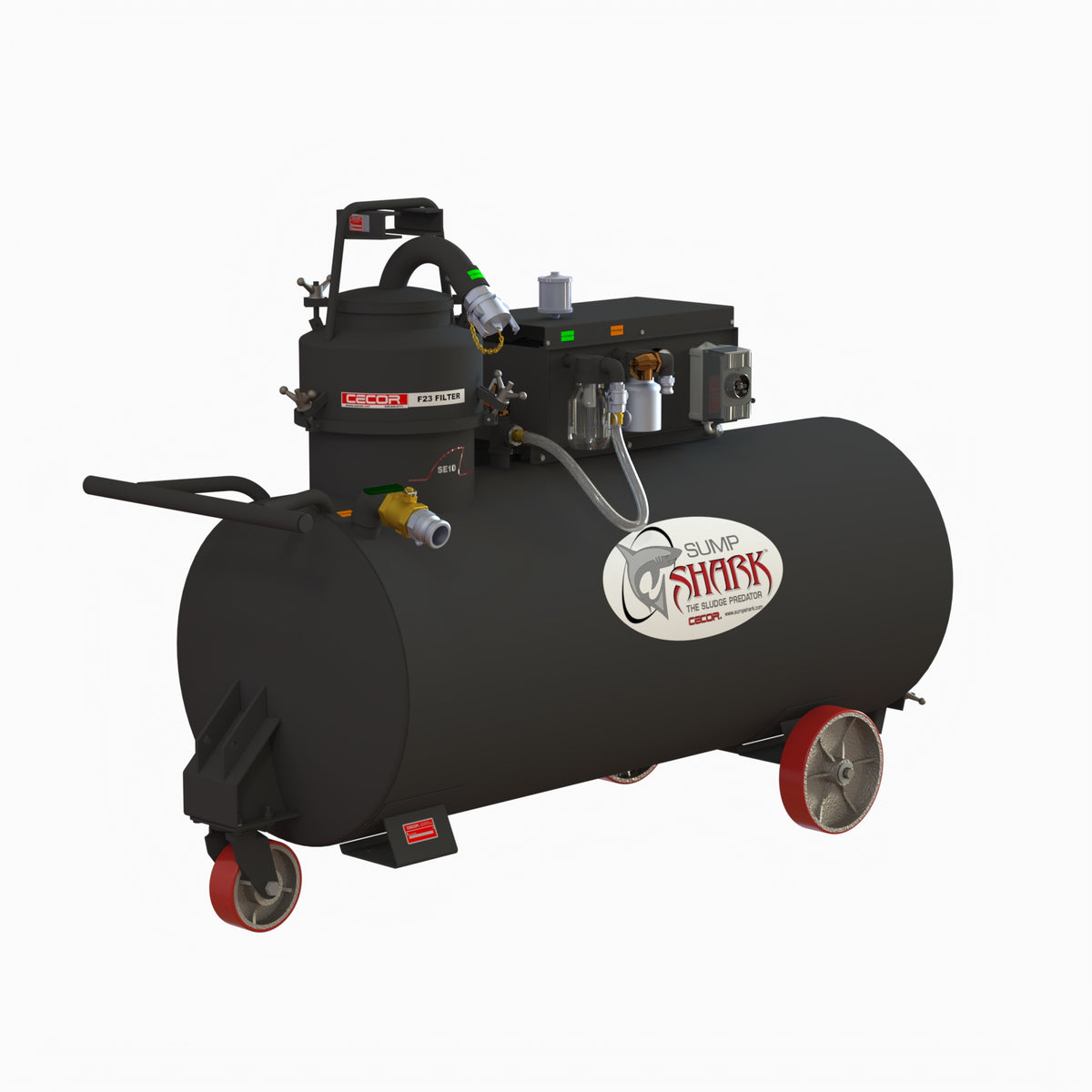 SE10 Electric Sump Cleaner | 200 Gallon | F23 Filter