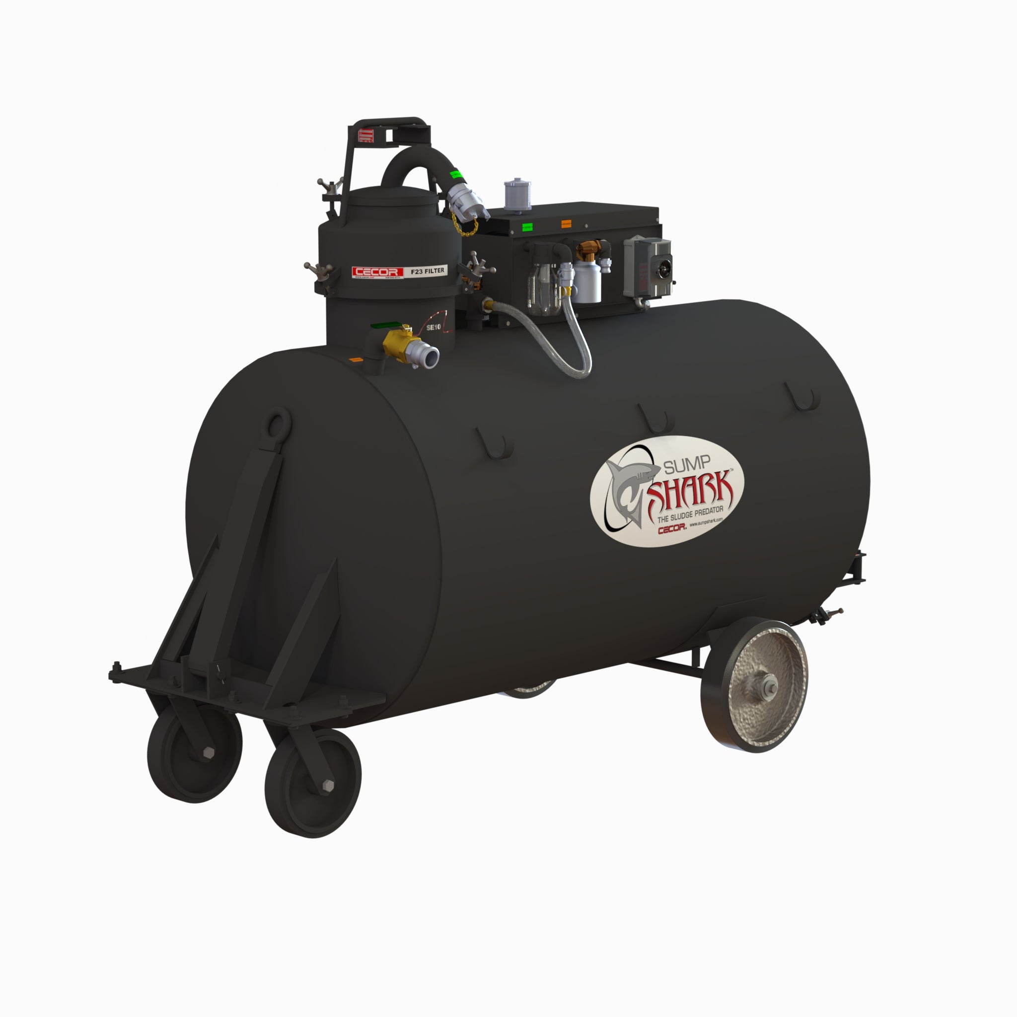 SE10 Electric Sump Cleaner | 400 Gallon | Tow Only | F23 Filter