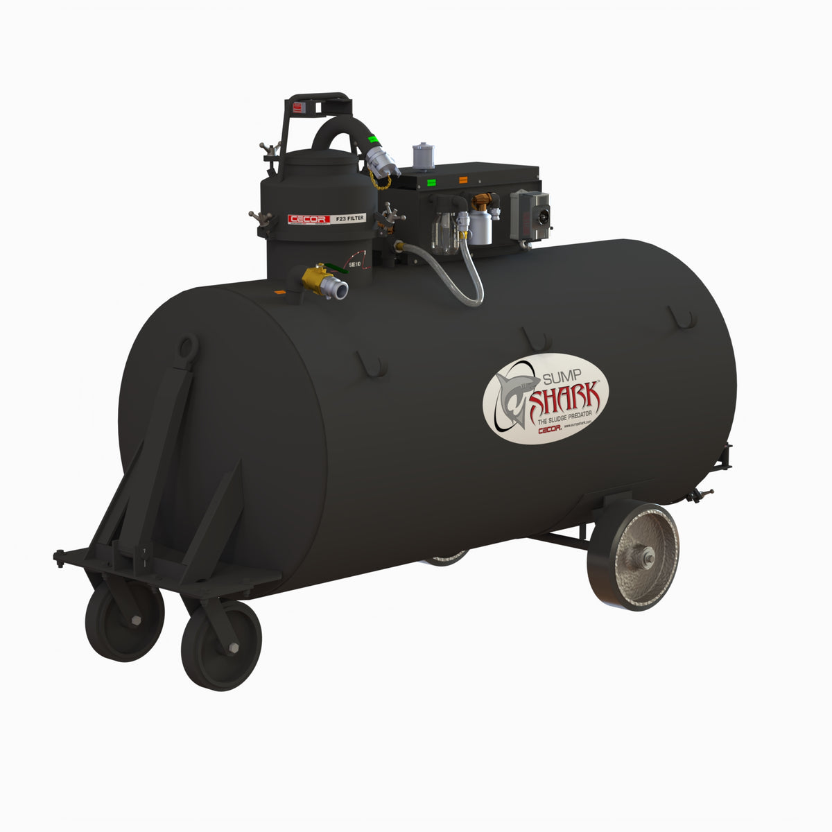SE10 Electric Sump Cleaner | 500 Gallon | Tow Only | F23 Filter