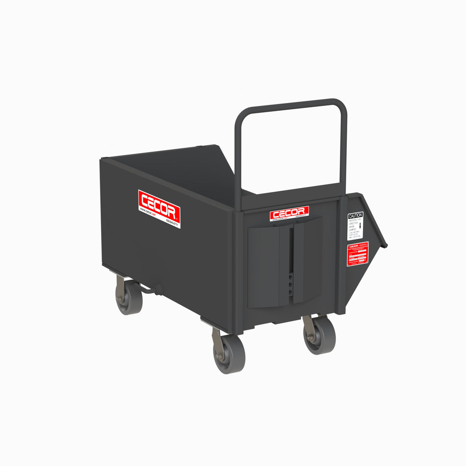 043 Dumping Cart Med Profil 6.9 cu. ft. 1000 lbs. Capacity
