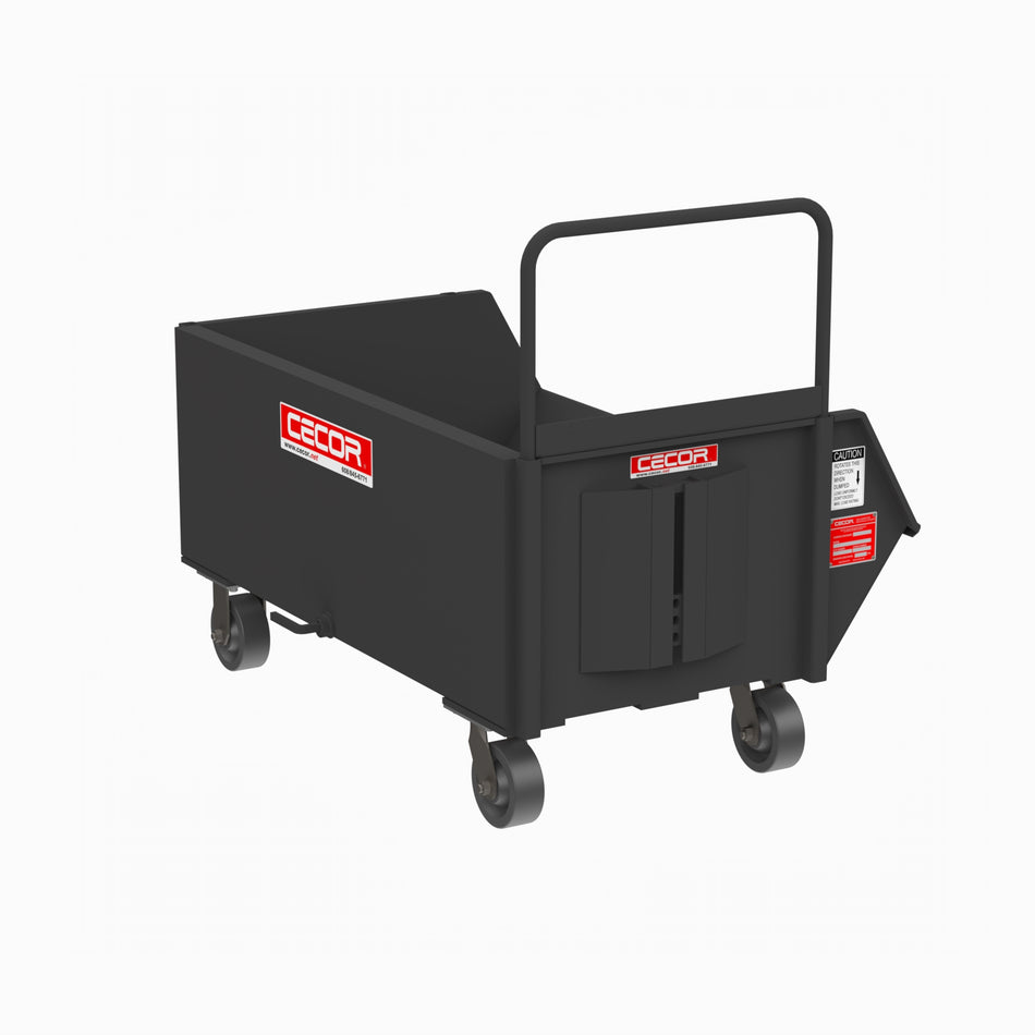 044 Dumping Cart Med Profile 9.6 cu. ft. 1000 lbs. Capacity