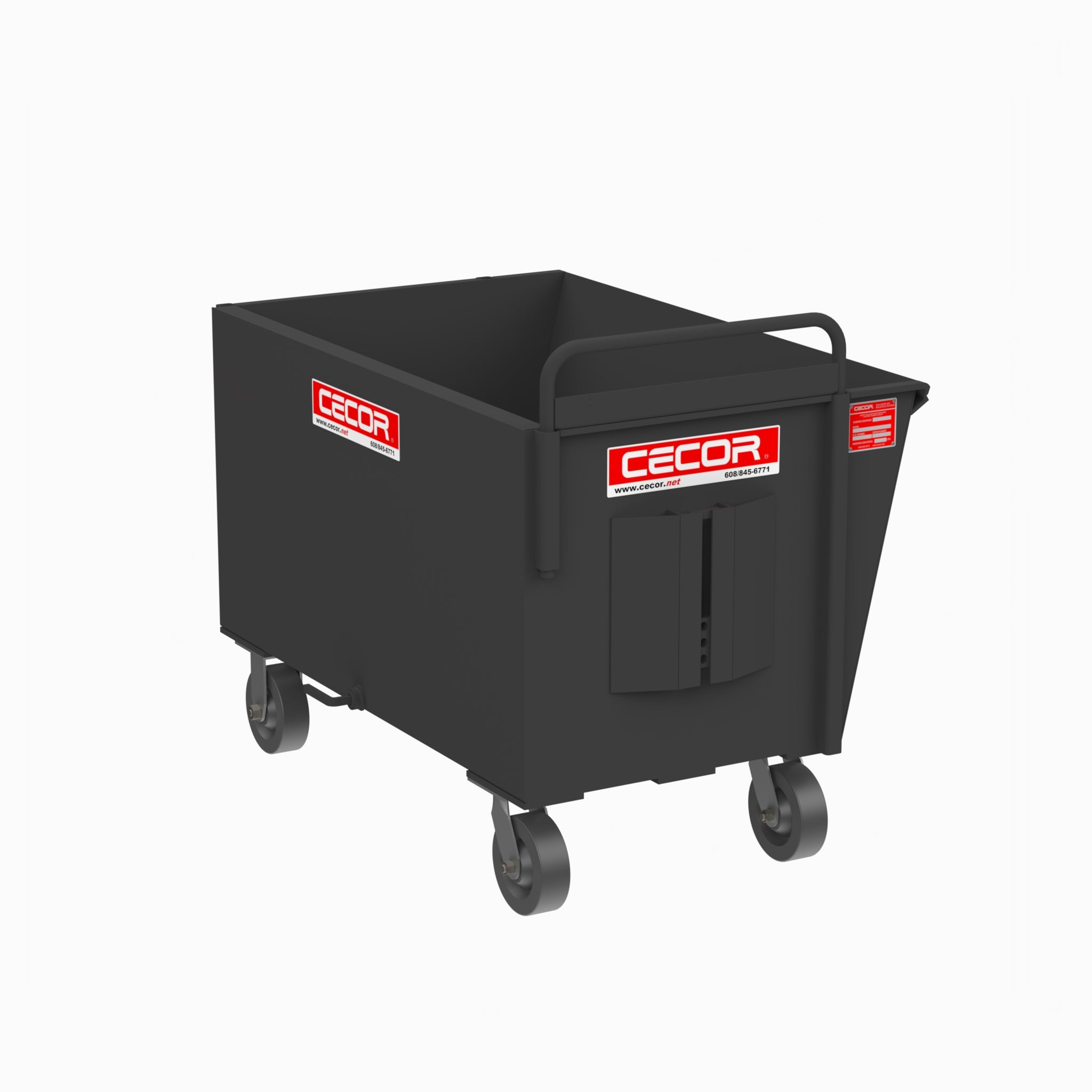 244 Dumping Cart High Profile 13.4 cu. ft. 1500 lbs. Capacity - CECOR