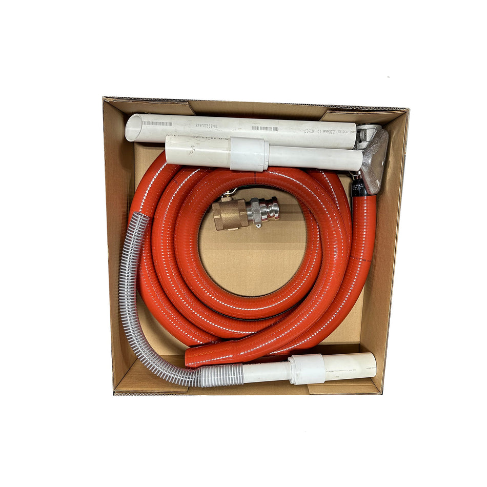 Sump Cleaner Hose Box 90 gal & up - 2" Connections