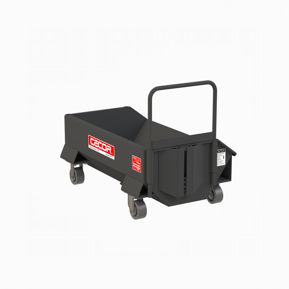 L43 Dumping Cart Low Profile 4.9 cu. ft. 1000 lbs. Capacity