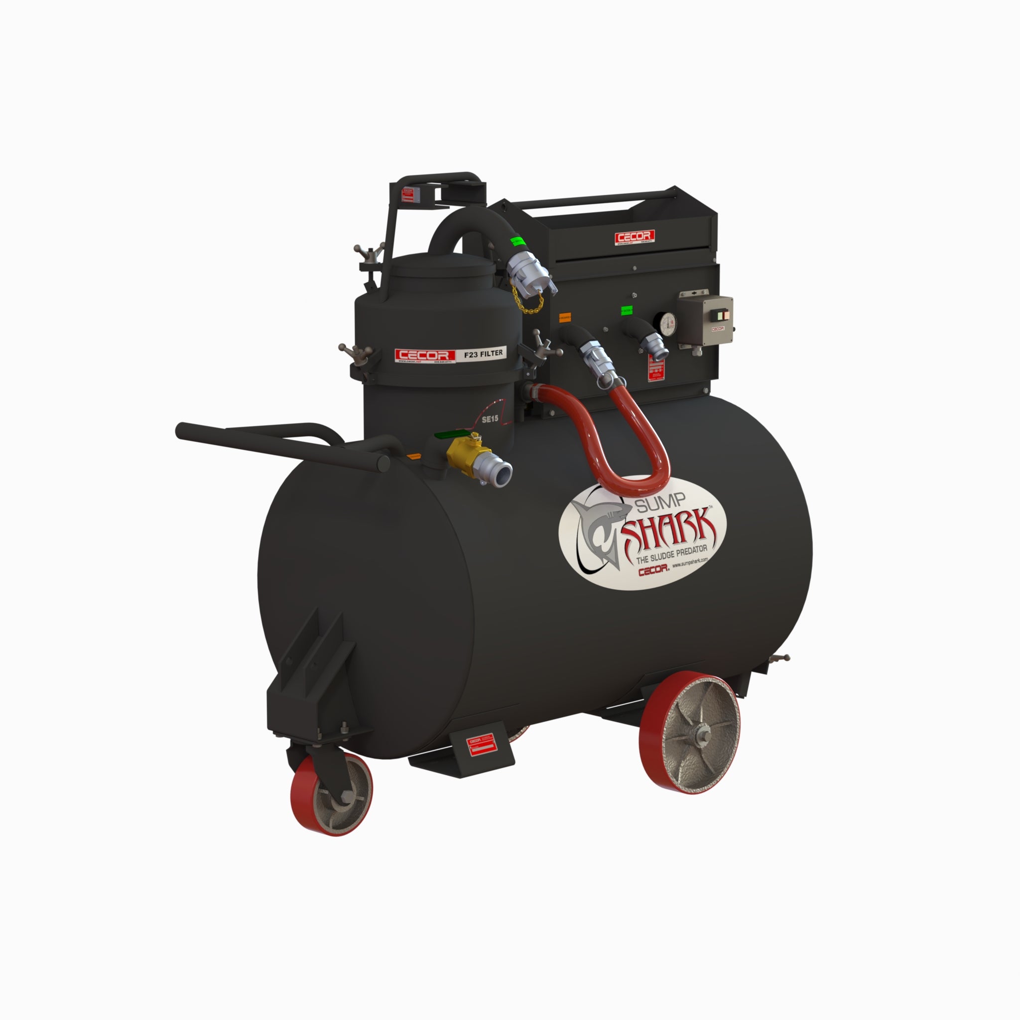 Electric Powered Sump Cleaner | 140 Gallon | F23 Filter