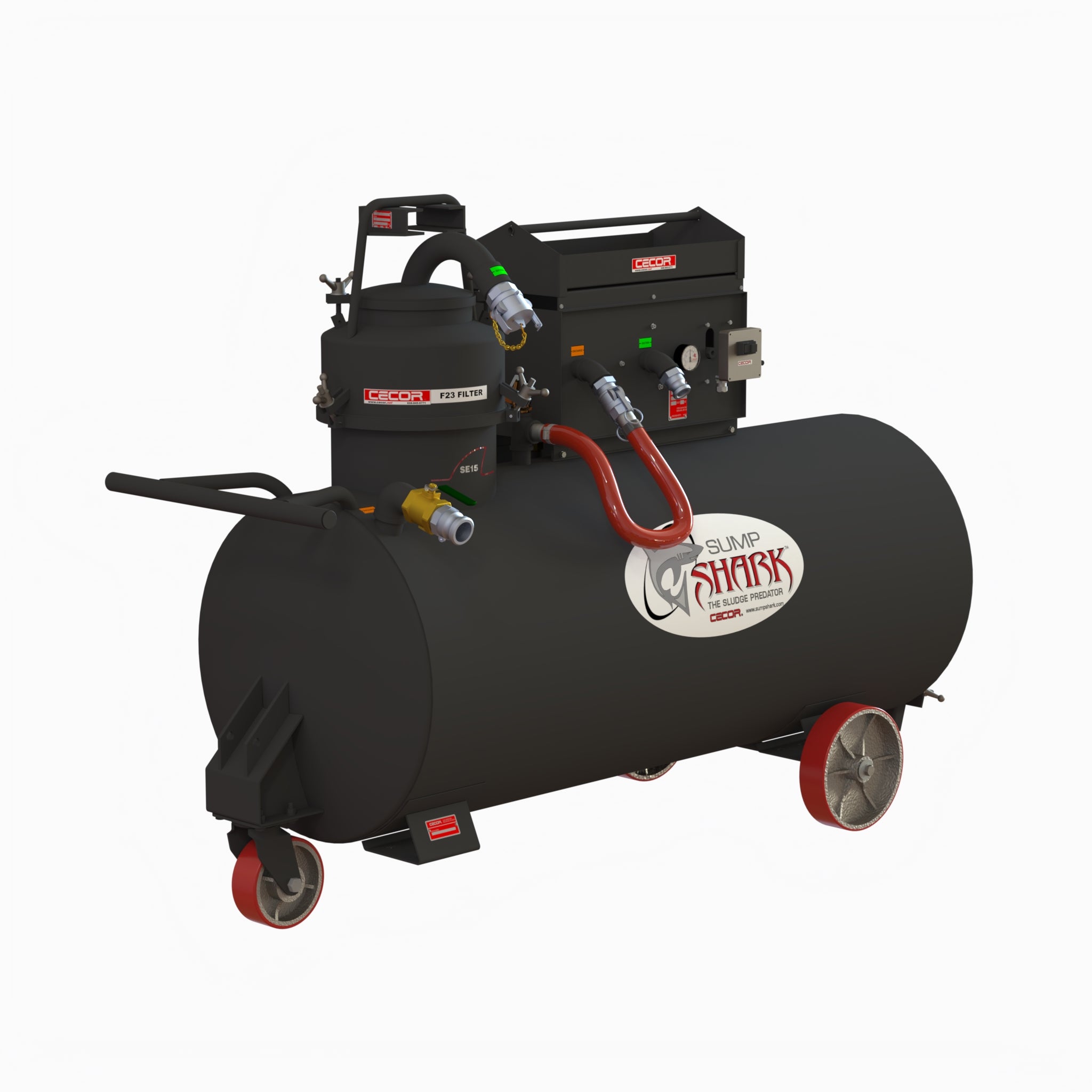 Electric Powered Sump Cleaner | 200 Gallon | F23 Filter